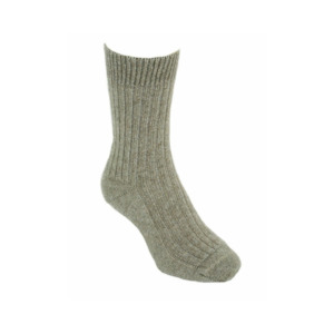 Possum Merino: Lothlorian Possum Merino Socks - Natural