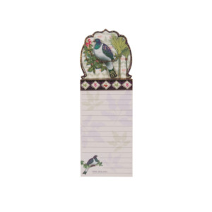 Notebooks Games: Notepad wood pigeon with gold