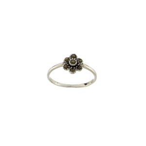 Marcasite ring flower