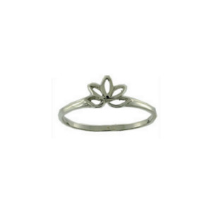 Ring Lotus Flower Sterling SIlver