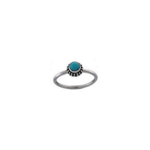 Turquoise & Sterling Silver Ring