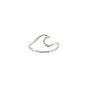 Sterling Silver Wave Ring