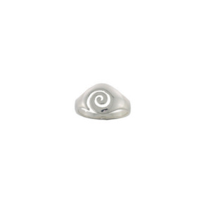 Sterling Silver Rings: Sterling silver ring spiral