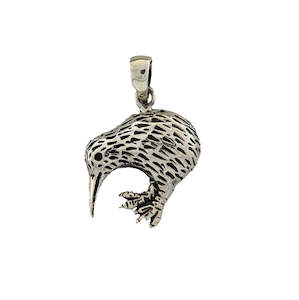 Sterling Silver Kiwi Pendant