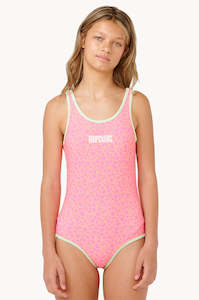 Girls One Piece: RIP CURL SUN REVERSIBLE ONE PIECE-GIRL - MULTICO