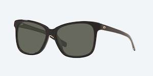 COSTA MAY SHINY BLACK W/ GREY POLARIZED 580G