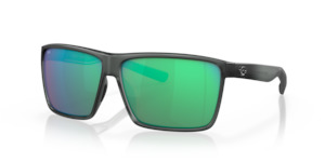 COSTA RINCON BLACK W/ GREEN MIRROR 580G POLARIZED