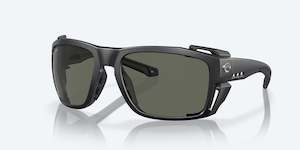 COSTA KING TIDE 8 BLACK PEARL W/ GREY 580G POLARIZED