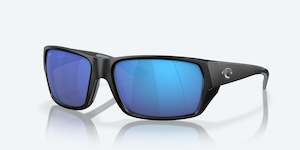 COSTA TAILFIN MATTE BLACK W/ BLUE MIRROR 580G POLARIZED