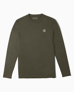 HURLEY BOYS SURF + LS UPF RASHVEST - KALAMATA