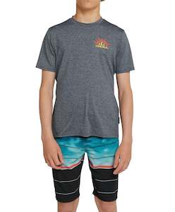 ONEILL BOYS RISER SS UV TEE - CHARCOAL