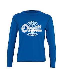 ONEILL BOYS TODDLER SPF LS RASH TEE - ULTRABLUE