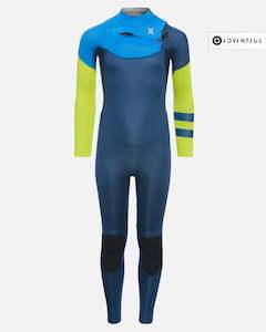 HURLEY BOYS ADVANTAGE 3.2MM FULL SUIT - IODINE BLUE