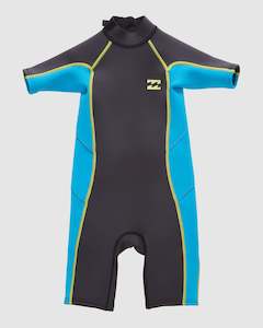 Boys Spring Suits: BILLABONG 202 ABSOLUTE BZ FL SS SPRING - NEON NIGHT