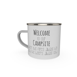 Gift: Welcome to our campsite