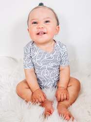 Raumati (Hina/Grey) T-Shirt Onesie