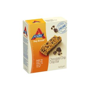 Products: Atkins Day Break Bars : Protein and Fibre blend bars : NZ Muscle