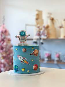 Space Man Cake