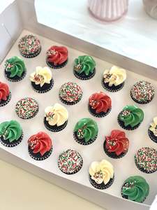 Christmas Mini Cupcakes