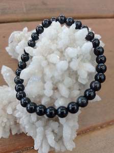 Store-based retail: Rainbow Obsidian 6mm Bracelet