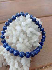 Lapis 6mm Bracelet