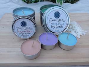 Store-based retail: Soy Tin Candles