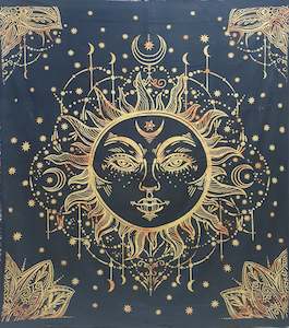 Store-based retail: Sun Goddess Tapestry Double