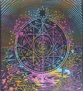 Zodiac Tapestry Double