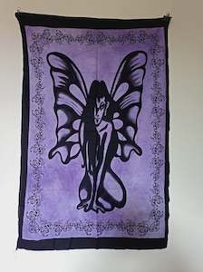 Store-based retail: Purple Fairy Tapestry