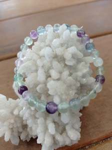 Fluorite 6mm Bracelet