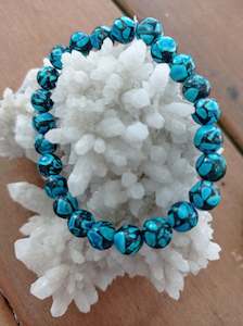 Blue Marble Bracelet