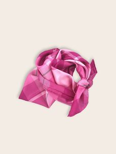 Scarf: Tickled pink Silk scarf