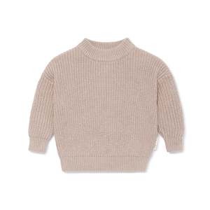 Knit Jumper | Mushroom Fleck