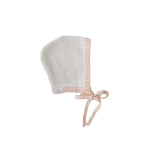 Baby wear: Bonnet | Milk / Primrose