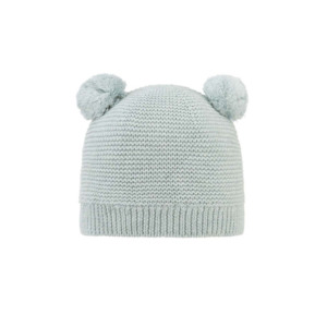 Organic Beanie Snowy | Ice