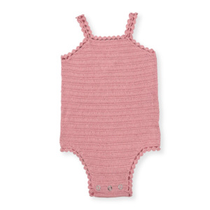 Baby wear: Hand Crochet Bodysuit | Blossom