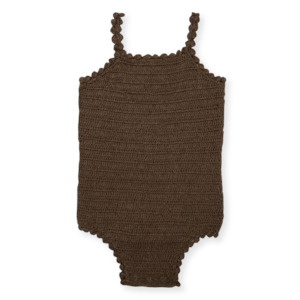 Hand Crochet Bodysuit | Mud