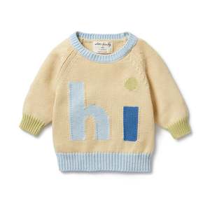 Knitted Jacquard Jumper | Dew