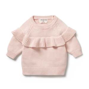 Ruffle Jumper | Pink