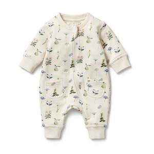 Organic Cotton Terry Growsuit | Petit Garden