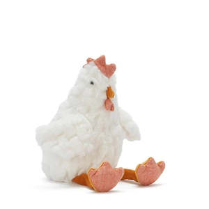 Baby wear: Charlie the Chicken Rattle