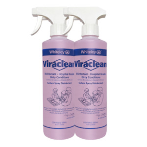 Viraclean 500ml Twin & Triple Packs Hospital Grade Disinfectant