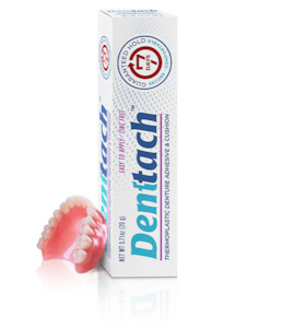 Denture Care: Denttach Thermoplastic Denture Adhesive & Cushion 20g PACK