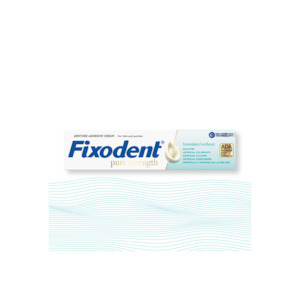 Fixodent Pure Strength Secure Denture Adhesive Cream 68g PACK