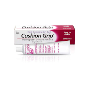 Cushion Grip® Thermoplastic Denture Adhesive