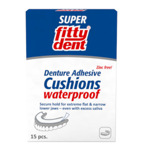 Fittydent Denture Adhesive Cushions 15PACK