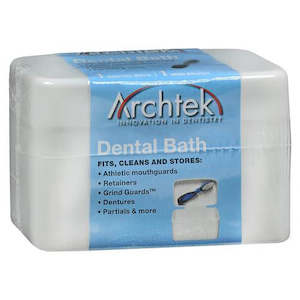 Denture Care: Archtek Dental Bath with Mini Brush