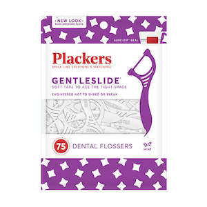 Plackers® Gentleslide® Dental Floss Picks 75ct