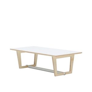 Trestle Coffee Table - White Sugaa and Co