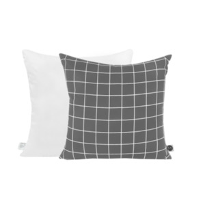 White Grid/Grey Linen - White Sugaa and Co